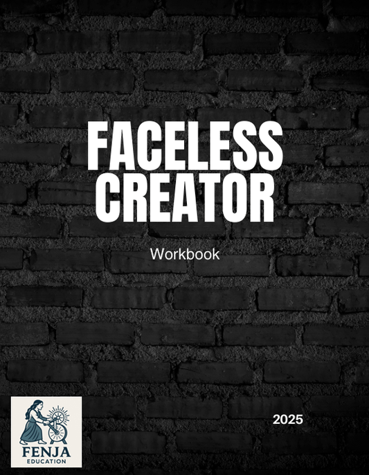 Faceless Creator eBook/Workbook Bundle - Fenja Education