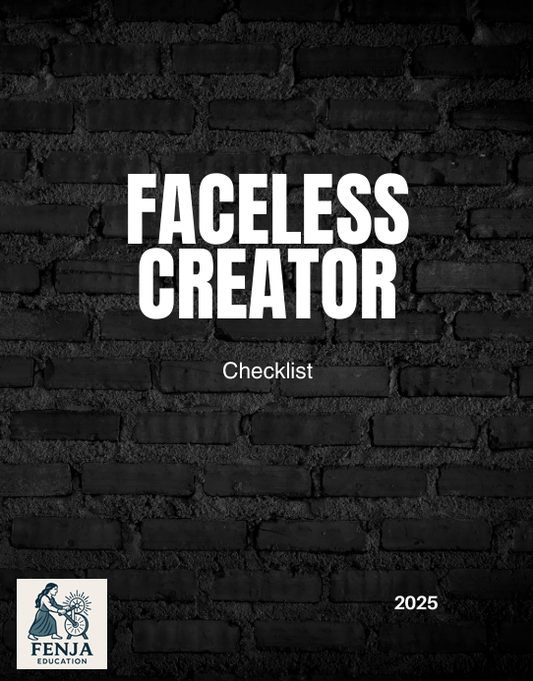 Faceless Creator Ultimate Toolkit Bundle - Fenja Education