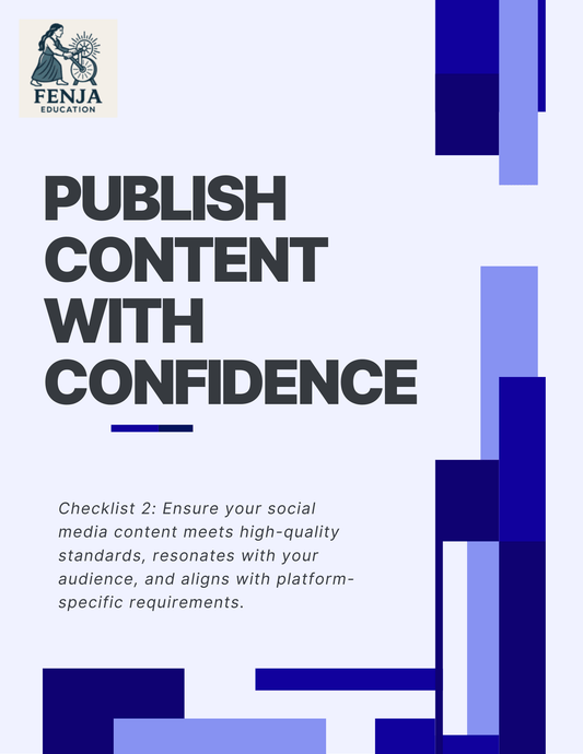 Organic Social Media Growth Package - Fenja Education