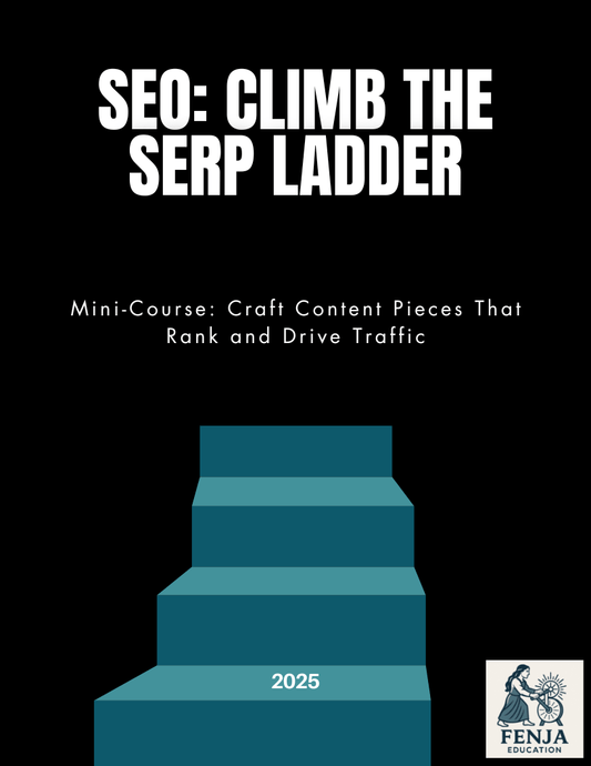SEO Content Book and Mini - course Bundle - Fenja Education