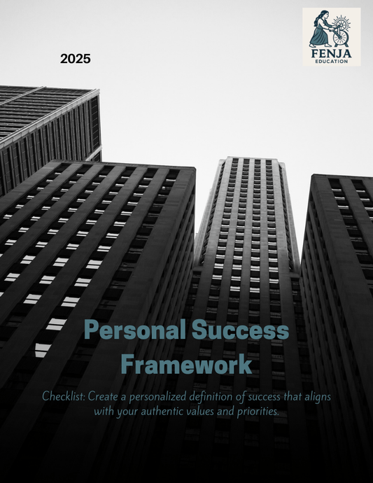 Work–Life Balance Guides + Checklists Bundle - Fenja Education