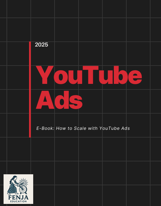 YouTube Ads E - book/Six - Part Mini - Course Bundle - Fenja Education