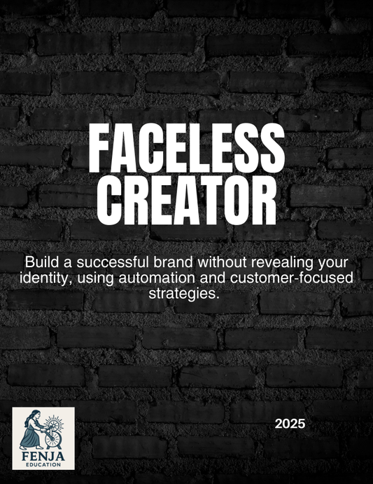 Faceless Creator eBook/Workbook Bundle - Fenja Education