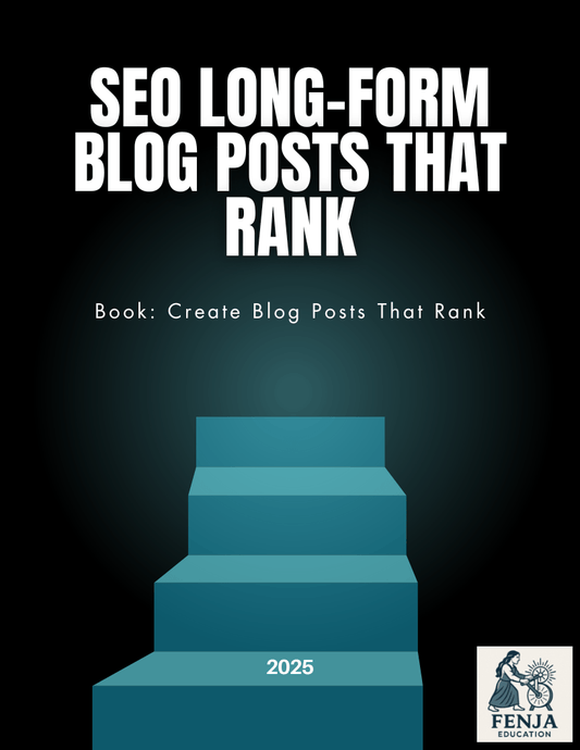 SEO Content Book and Mini - course Bundle - Fenja Education