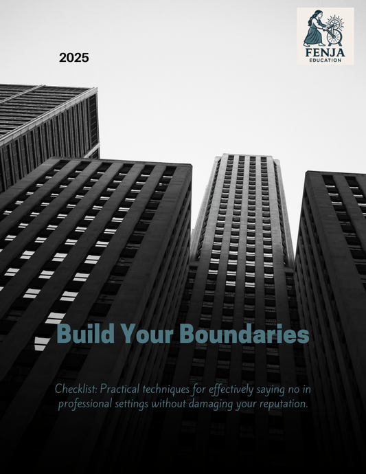 Work–Life Balance Guides + Checklists Bundle - Fenja Education