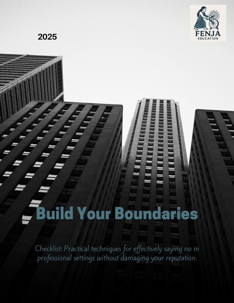 Work–Life Balance Package - Fenja Education
